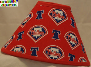 Baseball MLB Philadelphia Phillies Fabric Lamp Shade (10 Sizes to Choose From!)