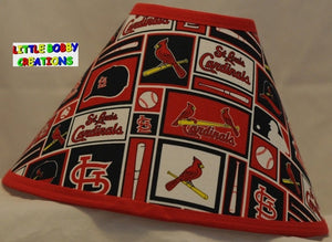 Baseball MLB St Louis Cardinals Fabric Lamp Shade (10 Sizes to Choose From!)
