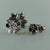 Mom's and Daughters matching rings, Forget me Not Rings, Silver Mom's and Daughters Floral Rings, Silver Ring Set, For me and my Daughter