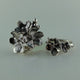 Mom's and Daughters matching rings, Forget me Not Rings, Silver Mom's and Daughters Floral Rings, Silver Ring Set, For me and my Daughter