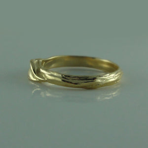 Leaf and Twigs Wedding Band, Twig Wedding Band in White, Yellow, Rose Gold,14k, Leaf Ring, Twig Wedding Band, Engagement Ring