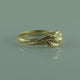 Leaf and Twigs Wedding Band, Twig Wedding Band with Leaves in White, Yellow, Rose Gold,14k, Leaf Ring, Twig Wedding Band, Engagement Ring