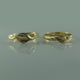Leaf and Twigs Wedding Set, Twig Wedding Band with Leaves in White, Yellow, Rose Gold,14k, Leaf Ring, Twig Wedding Rings, engagement rings