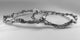 Small Leaf and Twig Bangle, Twig Bangle, Leaf Bangle, Small Bangle, Sterling Leaf Bangle, Silver Bangle