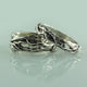 Twig and Leaf Wedding Band Set, Tree Branch Rings, Twig Wedding Bands, Gold Twig Rings, Twig Wedding Bands, Branch  Rings