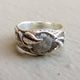 Twig and Leaf Engagement, Wedding Band, Raw Rough Uncut Diamond, One of a kind hand sculpted Twig Wedding Band by Dawn Vertrees