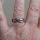 Leaf & Twig Wedding Band, Silver Tree Branch Ring, Leaf Ring, Twig Ring, Twig Wedding Band, Branch Band by Dawn Vertrees