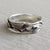 Leaf & Twig Wedding Band, Silver Tree Branch Ring, Leaf Ring, Twig Ring, Twig Wedding Band, Branch Band by Dawn Vertrees