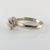 White Gold Raw Diamond Engagement Ring, Made to Order Wedding Ring, Uncut Rough Diamond Forever Ring, Promise Ring by Dawn Vertrees Jewelry