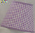 Gingham Lilac Fabric Lamp Shade (10 Sizes to Choose From!!!)