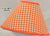 Gingham Orange Fabric Lamp Shade (10 Sizes to Choose From!!!)