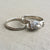 Twig Engagement Ring, Raw Uncut Diamond Bridal Set, 14k Gold Wedding Ring, Wedding, Stacking Ring with Rough Diamond Ring by Dawn Vertrees