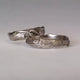 Wedding Ring Set, each hand sculpted Leaf and Twig Wedding Bands, Set of Two Branch Rings, Twig & Leaf Rings Hand sculpted by Dawn Vertrees