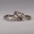 Wedding Ring Set, each hand sculpted Leaf and Twig Wedding Bands, Set of Two Branch Rings, Twig & Leaf Rings Hand sculpted by Dawn Vertrees