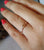 Leaf Engagement Ring, 14k, 18k Gold Wedding Band, Twig Wedding Band with Leaves, Stacking Wedding Band, Gold Wedding Ring by Dawn Vertrees