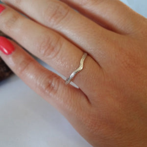 Branch Wedding Band, 14k, 18k Gold Wedding Band, Twig Wedding Band, Hand Sculpted Gold Wedding Ring by Dawn Vertrees