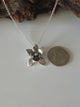 Dendrobium Necklace, Silver Orchid Necklace, Silver Orchid Necklace, Silver Necklace, Dendrobium Orchid, Wedding Bridesmaid Gifts by Dawn