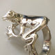 Peanut...Sterling Silver Tree Frog Ring, Frog Ring, Treefrog Ring, Tree Frog Ring, Silver Tree Frog Ring