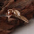 Leaf and Twig Engagement Ring, Rose Cut Diamond Engagement Ring, Made to Order Leaf Engagement Ring in Gold by Dawn Vertrees