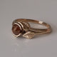Gold Wedding Ring, Leaf and Twig Engagement Ring, Rose Cut Diamond Engagement Ring, Made to Order Leaf Engagement Ring in Gold by Dawn