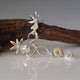 Ghost Orchid Earrings, Sterling Silver, Nature Jewelry, Gifts for Her, by Dawn Vertrees