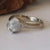 Twig Engagement Ring, Raw Uncut Rough Diamond Engagement Ring, Leaf Engagement Ring or Promise Ring in Gold by Dawn Vertrees