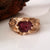 Raw Gemstone Mens Wedding Band in Gold, Raw Diamond, Sapphire or Ruby, One-of-a-kind hand sculpted Mens Twig Wedding Band by Dawn Vertrees